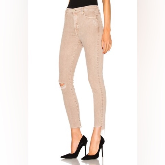 MOTHER Stunner Zip Ankle Step Fray Jean - Picture 1 of 15